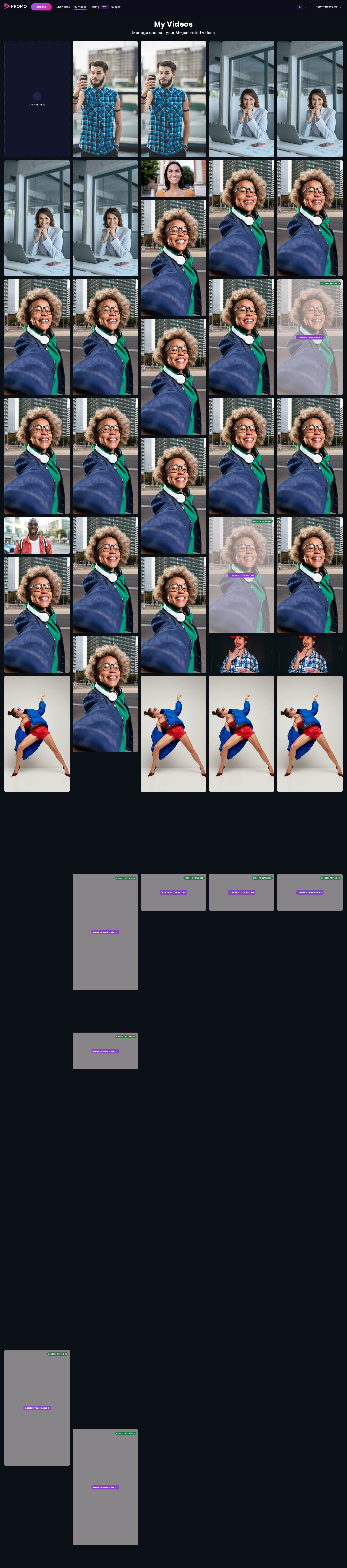 Test failure screenshot